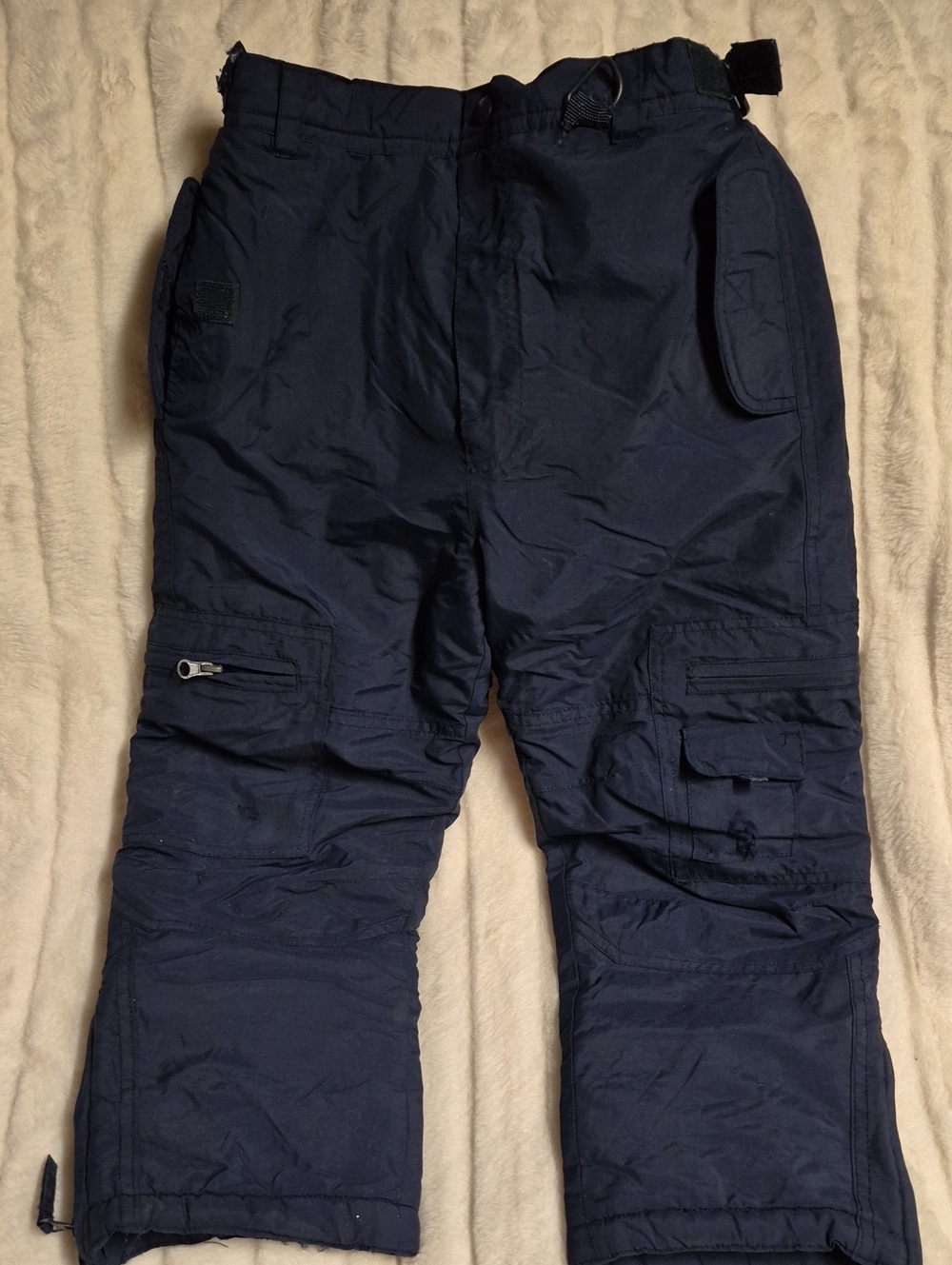 Snow Pants Boy's Navy Cargo Pants